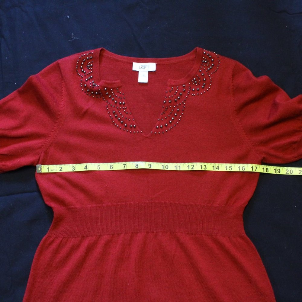 Short Sleeve Knit Dress - Picture 4 of 9